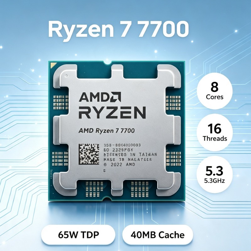 Pc Gaming Cpu - AM5 Slot Gaming Desktop CPU AMD