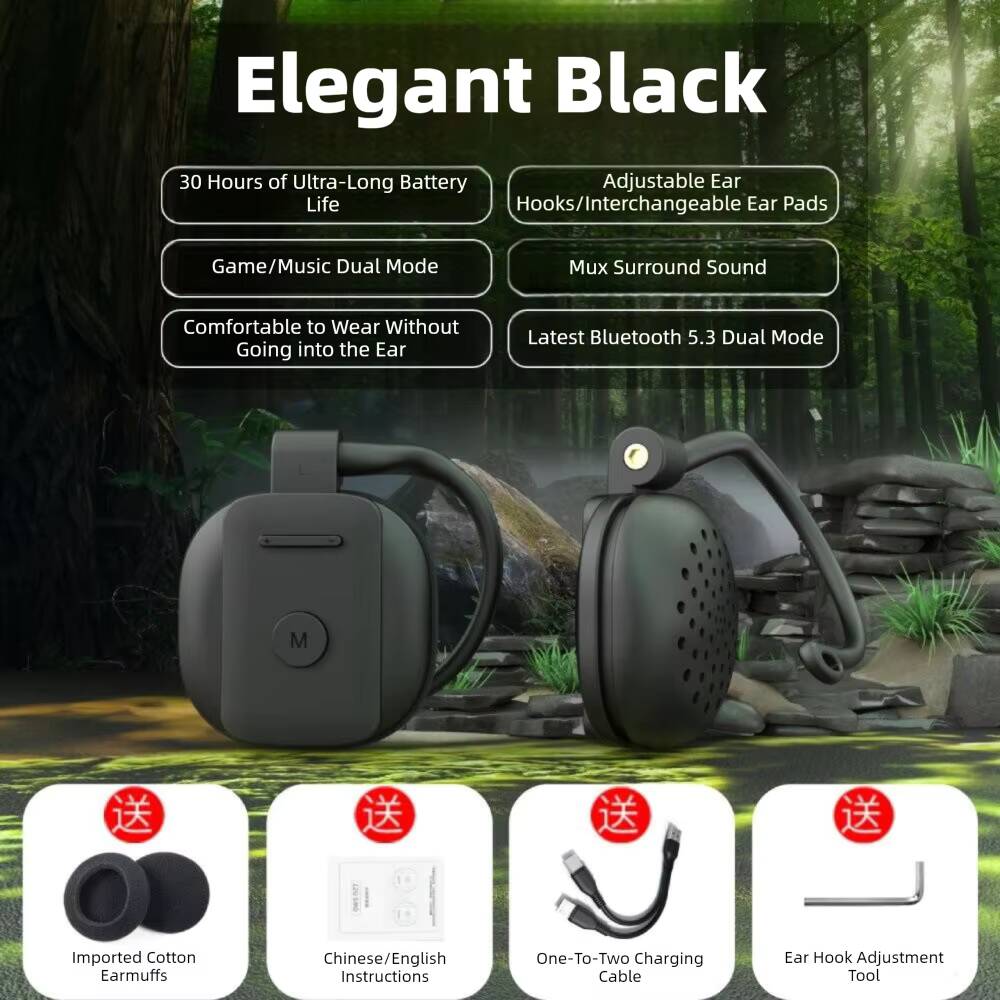 Pc Gaming Earbuds - New OWS Open Ear Wireless Bluetooth