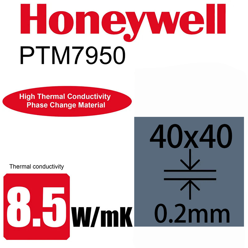 Thermal Paste - Honeywell PTM7950 8.5W 0.2 0.25mm Phase