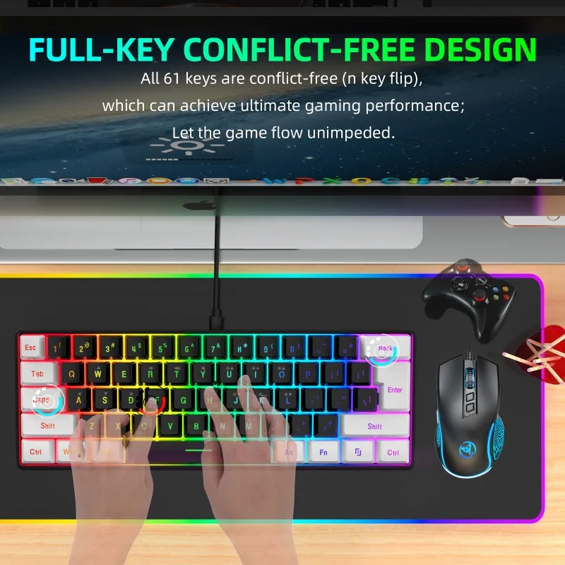Keyboard and Mouse 60% Compute - огляд і ціна Pc Gaming Kit