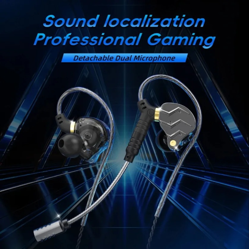 Earbuds with Mic Wired Gaming  - огляд і ціна Pc Gaming Earbuds
