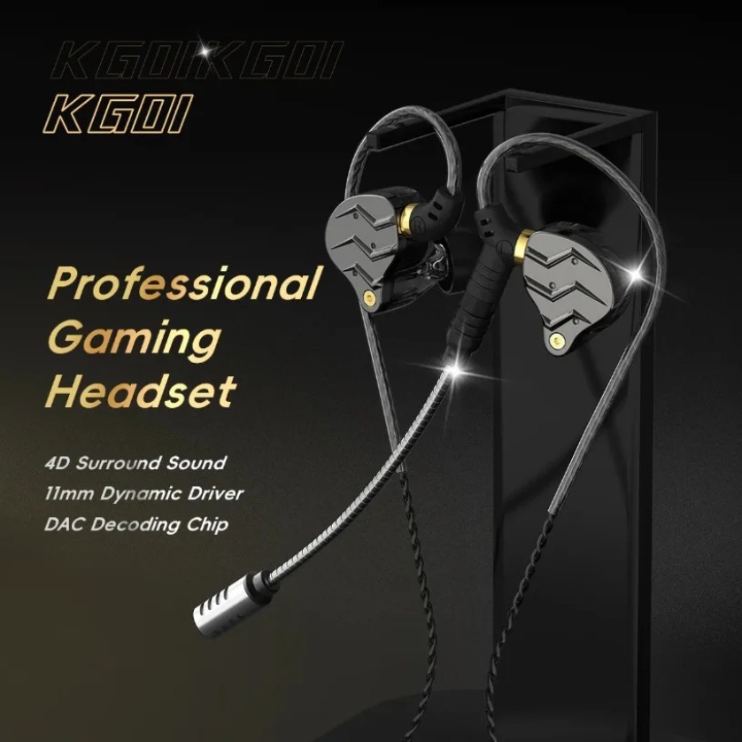 Earbuds with Mic Wired Gaming  - огляд і ціна Pc Gaming Earbuds