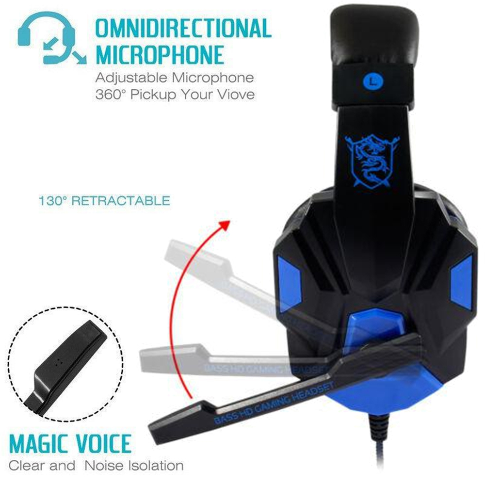 Wired Gaming Headphones for PS - огляд і ціна Pc Gaming Earbuds