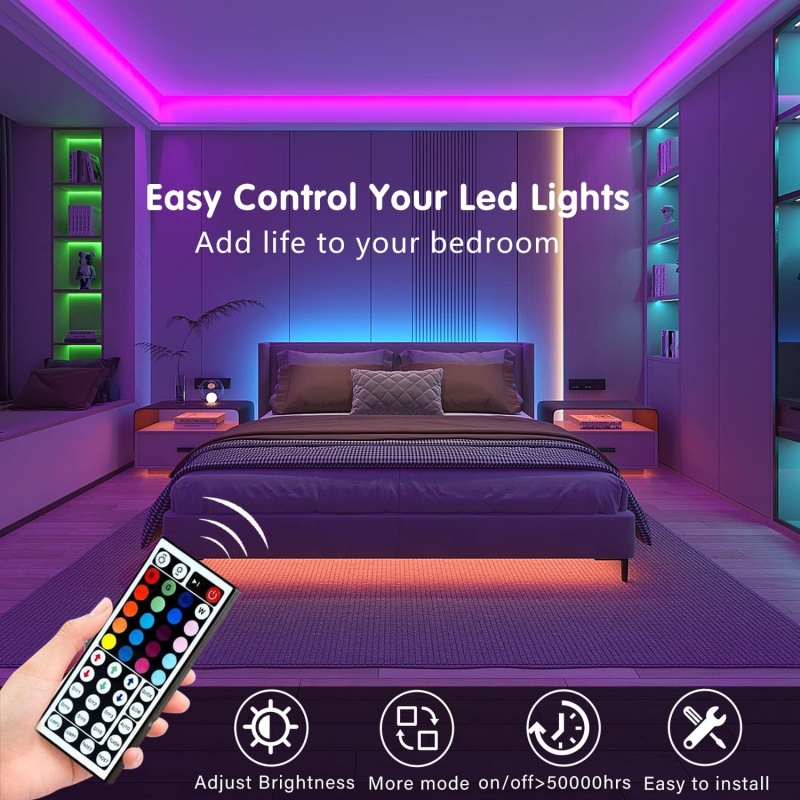 DC 5V USB LED Strip Lights APP - огляд і ціна Rgb Light Strip