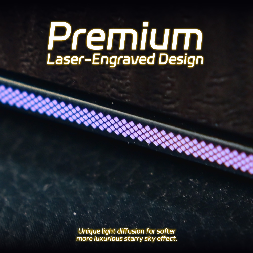 Laser-Engraved 64-Color RGB Am - огляд і ціна Rgb Light Strip