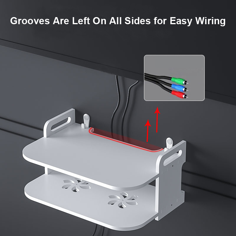 Wall-Mounted Router Cable Orga - огляд і ціна Desk Cable Organizer