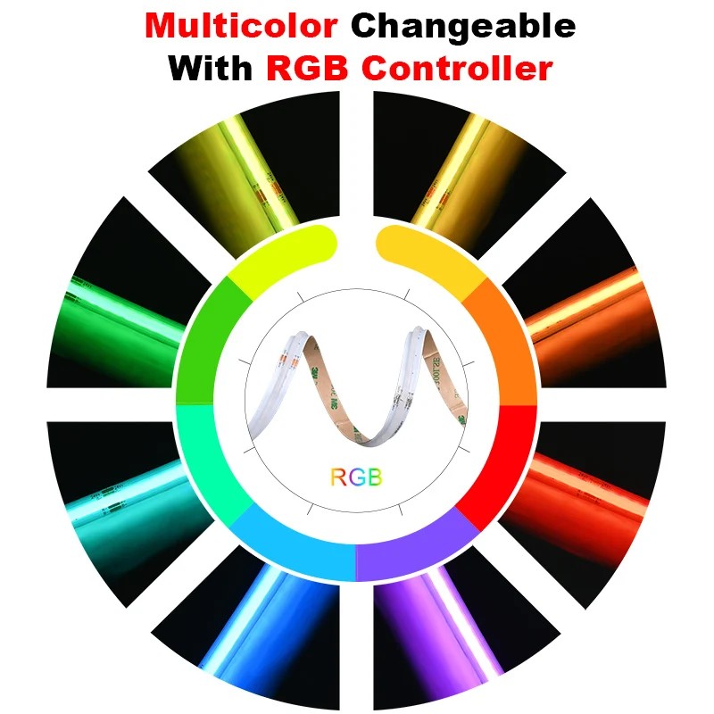 Hot Sale Dotless RGB Dimmable  - огляд і ціна Rgb Light Strip