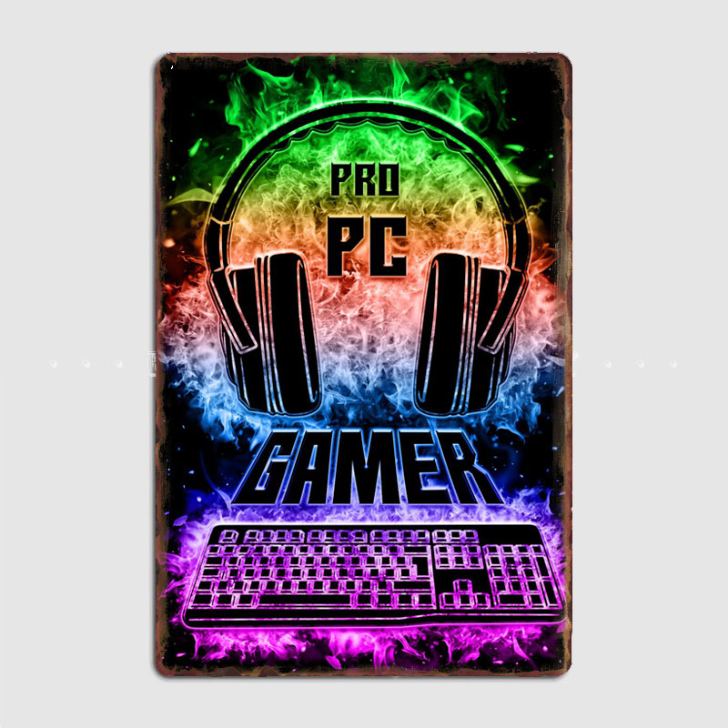 PC Gaming Sign Vintage Retro P - огляд і ціна Pc Gaming Club