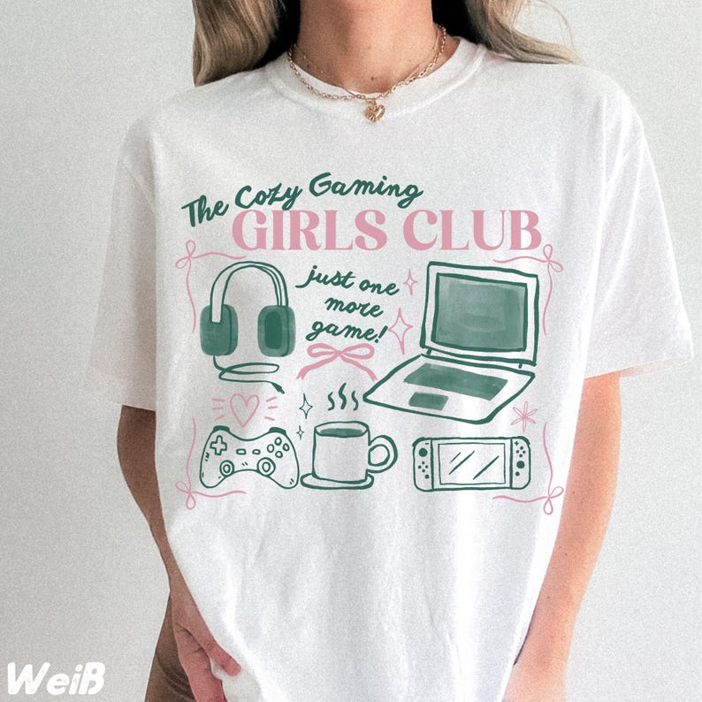 The Cozy Gaming Girls Club T-S - огляд і ціна Pc Gaming Club
