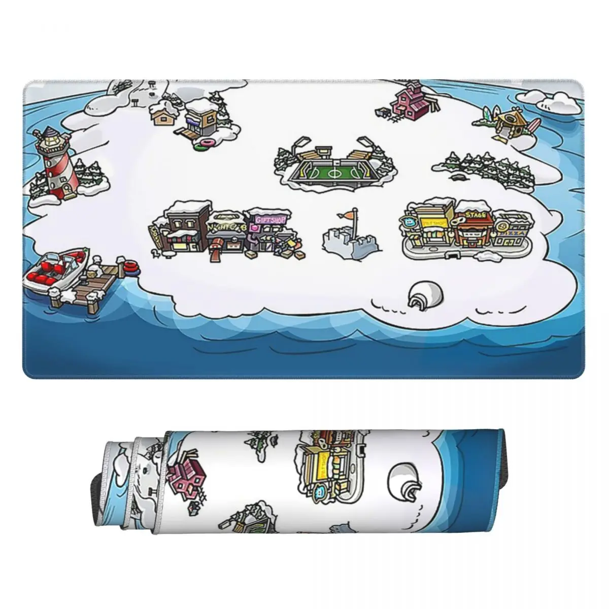 Large Mouse Pad Club Penguin M - огляд і ціна Pc Gaming Club