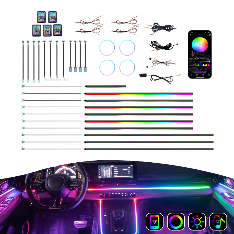 No.1 Selling Car Ambient Light - огляд і ціна Rgb Light Strip