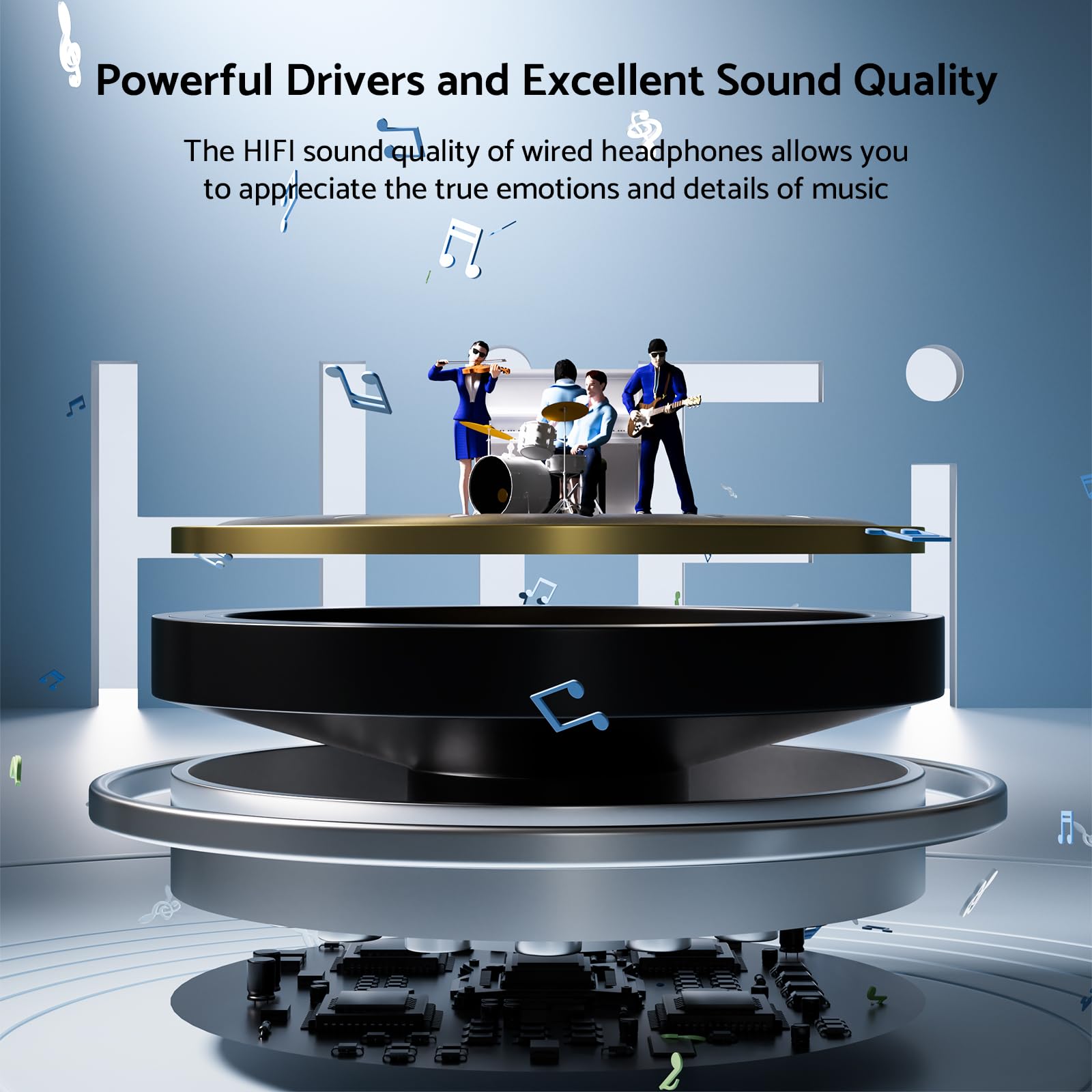 HiFi Surround Headphones Bass  - огляд і ціна Pc Gaming Earbuds