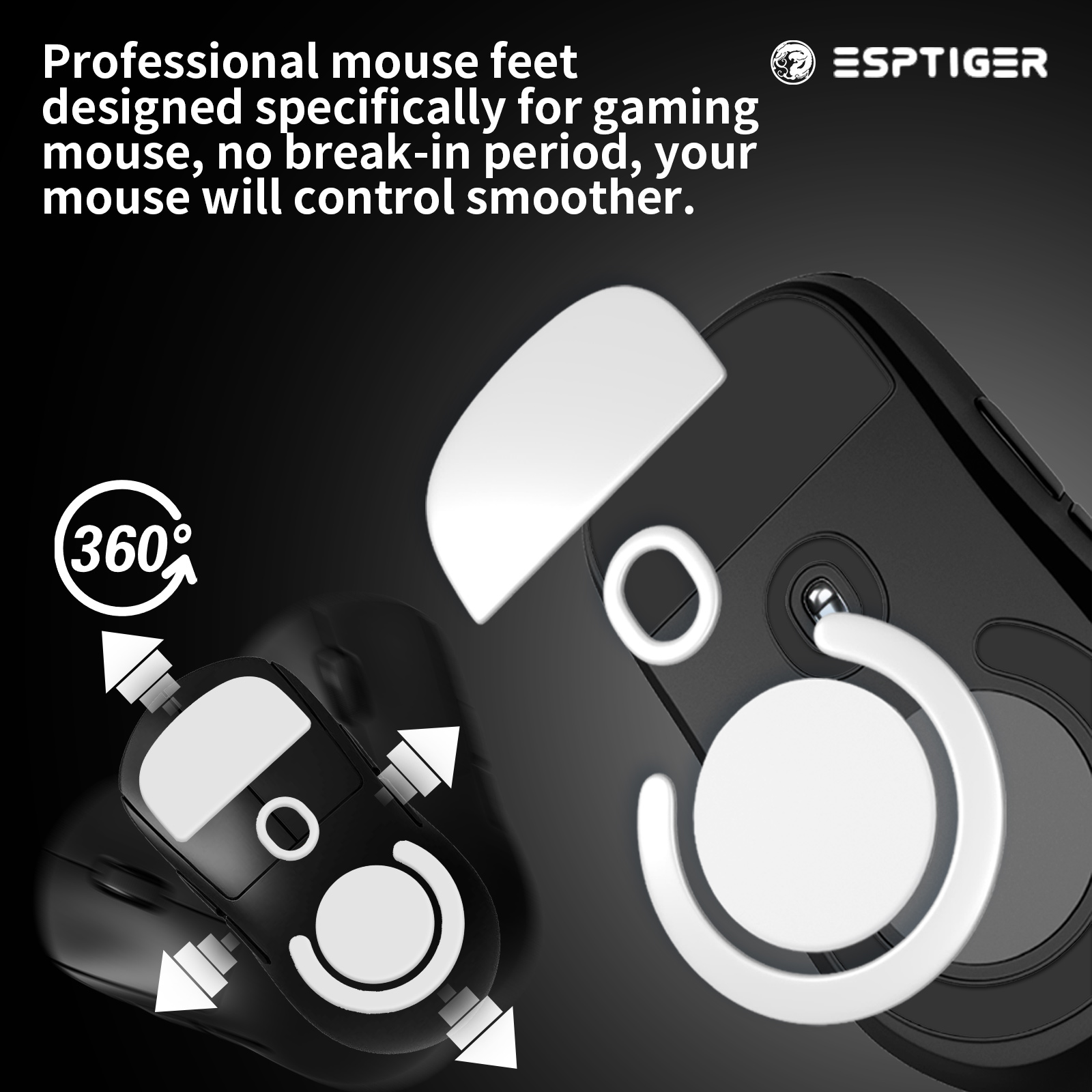 1Pack EspTiger ICE V2 Gaming M - огляд і ціна Wireless Gaming Mouse