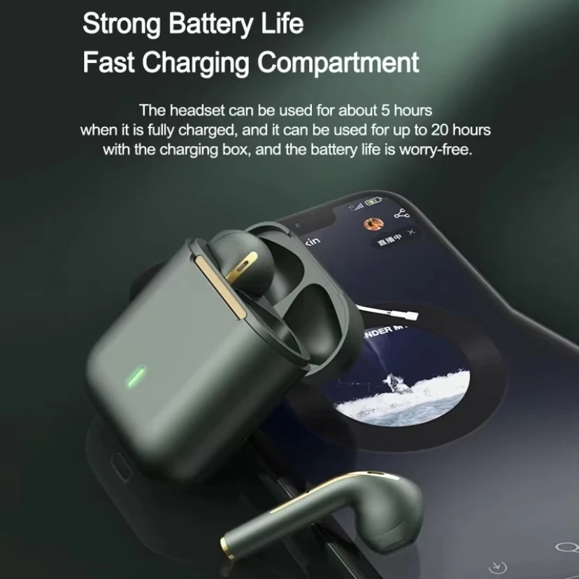 J18 Wireless Earphone Bluetoot - огляд і ціна Pc Gaming Earbuds