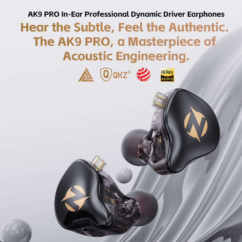 QKZ AK9 PRO In Ear Wired Earph - огляд і ціна Pc Gaming Earbuds
