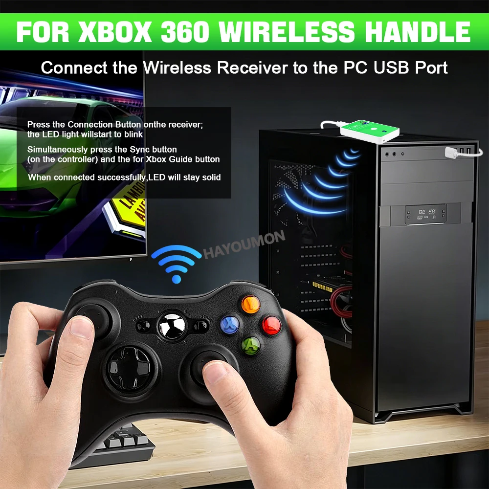 New Wireless Gaming Receiver f - огляд і ціна Pc Gaming Xbox Controller
