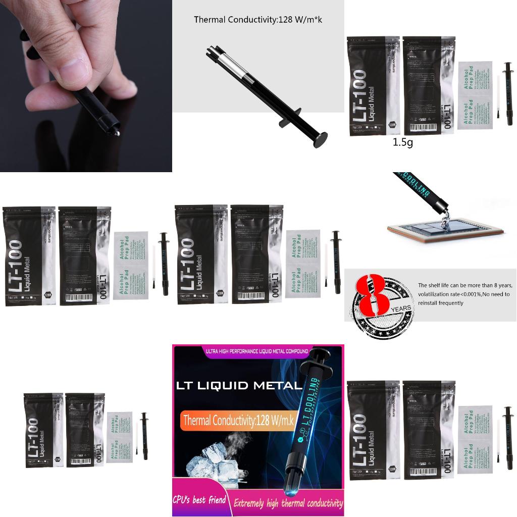 LT-100 Liquid Metal Thermal Co - огляд і ціна Thermal Paste