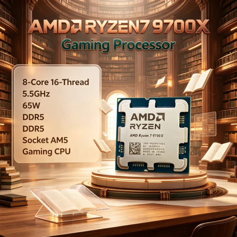 AMD Ryzen 7 9700X 8-Core 16-Th - огляд і ціна Pc Gaming Cpu