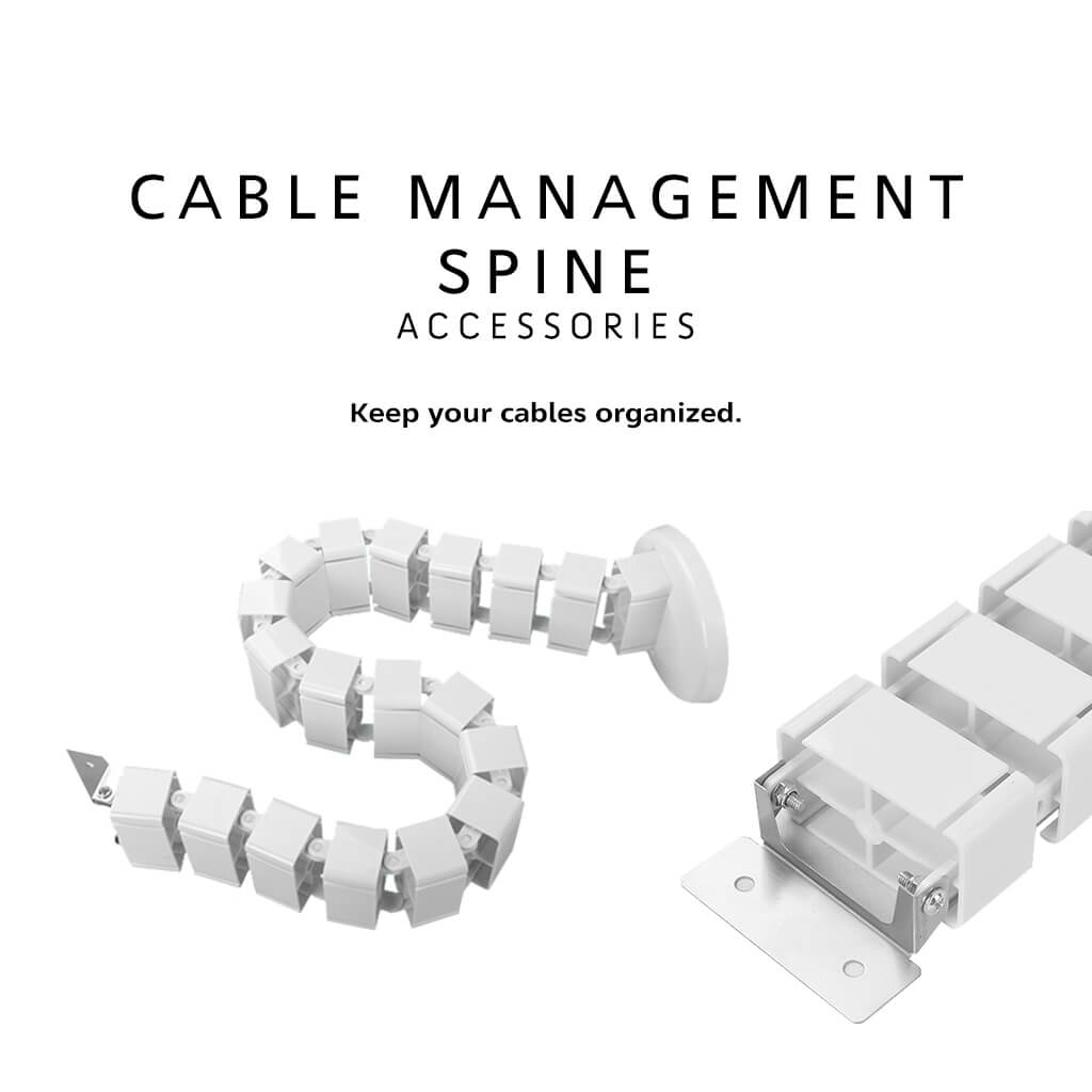 ISRTAO White under Desk Cable  - огляд і ціна Desk Cable Organizer