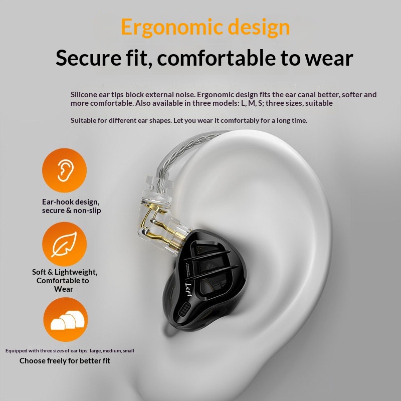 KZ ZAR Hybrid Driver In-ear Mo - огляд і ціна Pc Gaming Earbuds