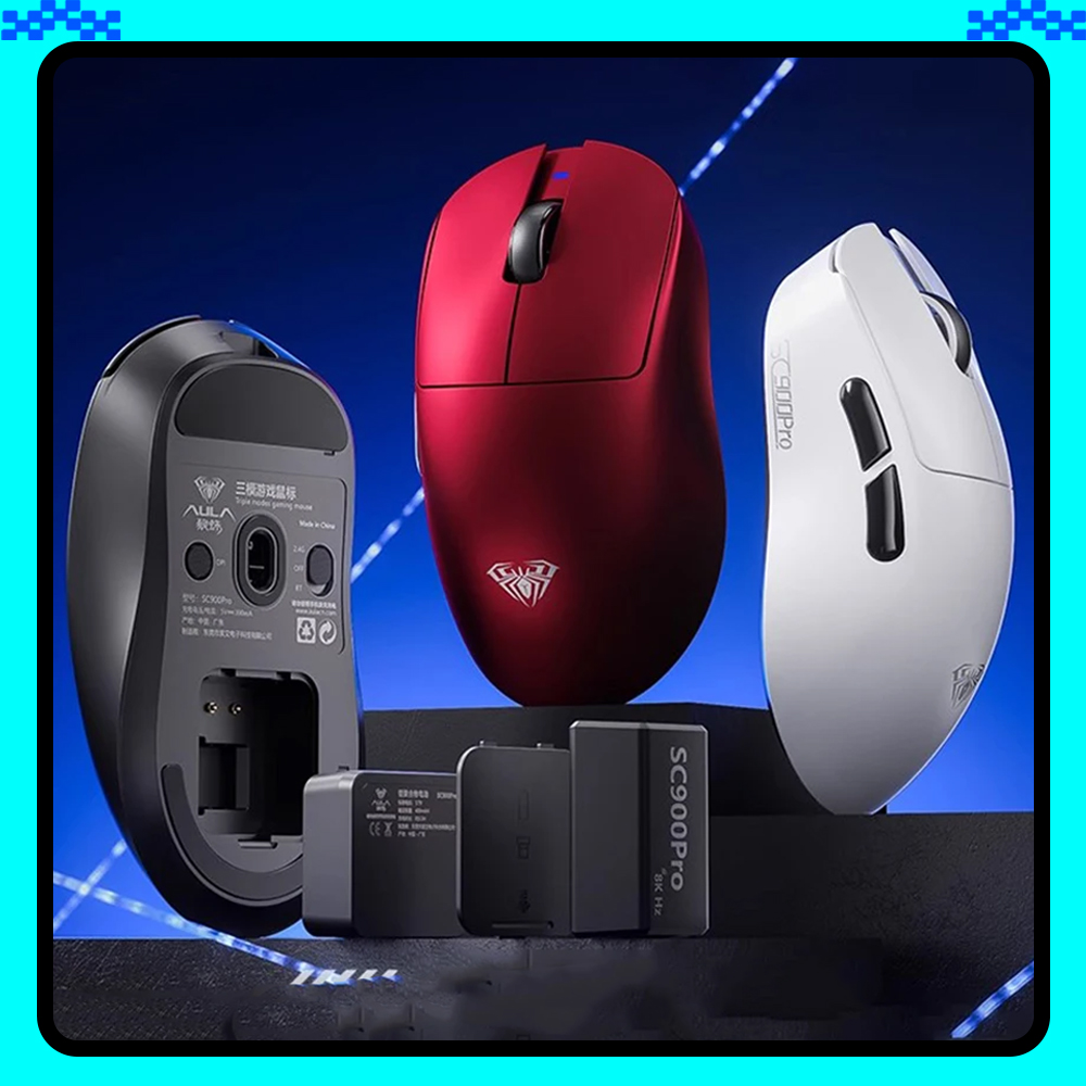 AULA SC900 Mouse Mouse Paw3950 - огляд і ціна Wireless Gaming Mouse