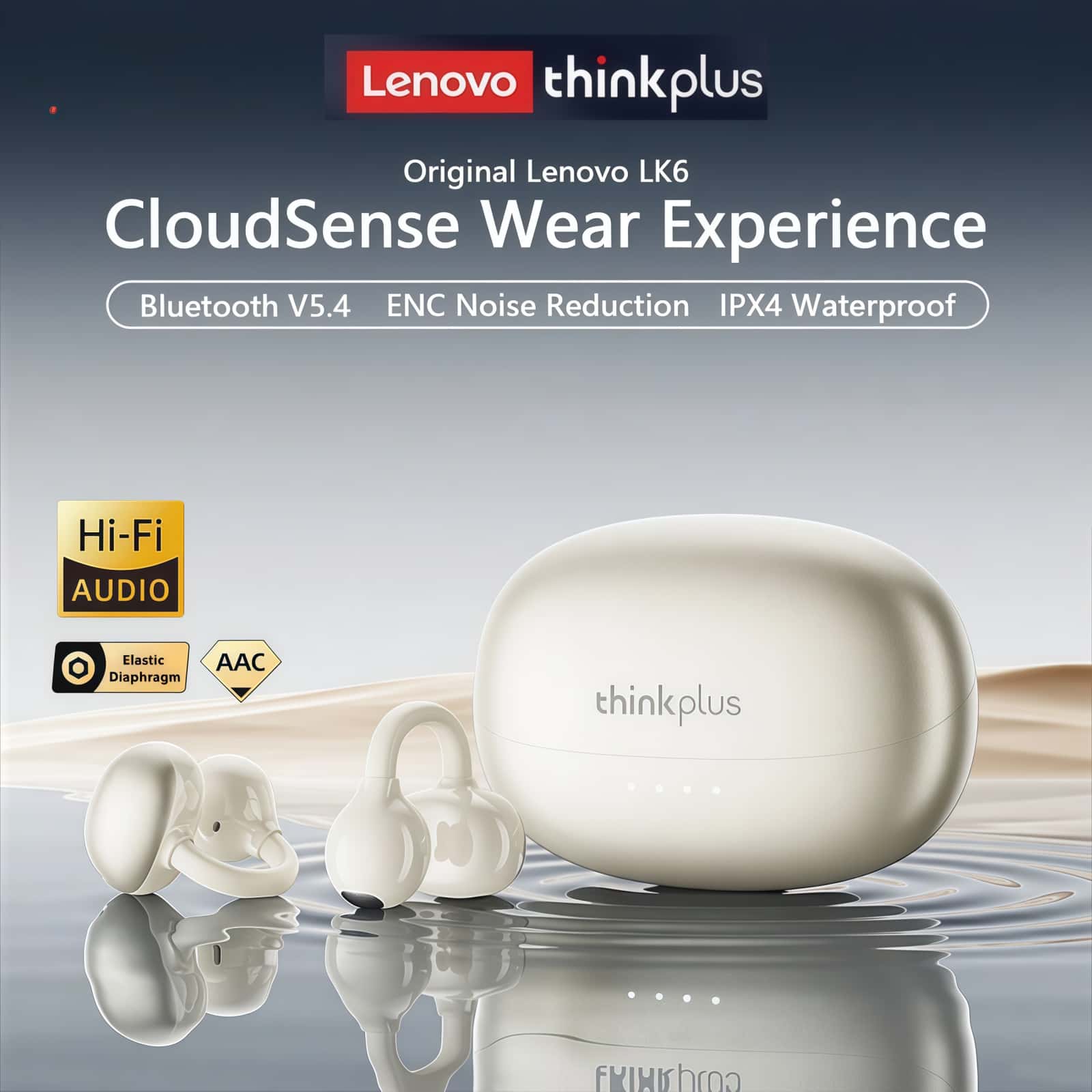 Original Lenovo LK6 Wireless S - огляд і ціна Pc Gaming Earbuds