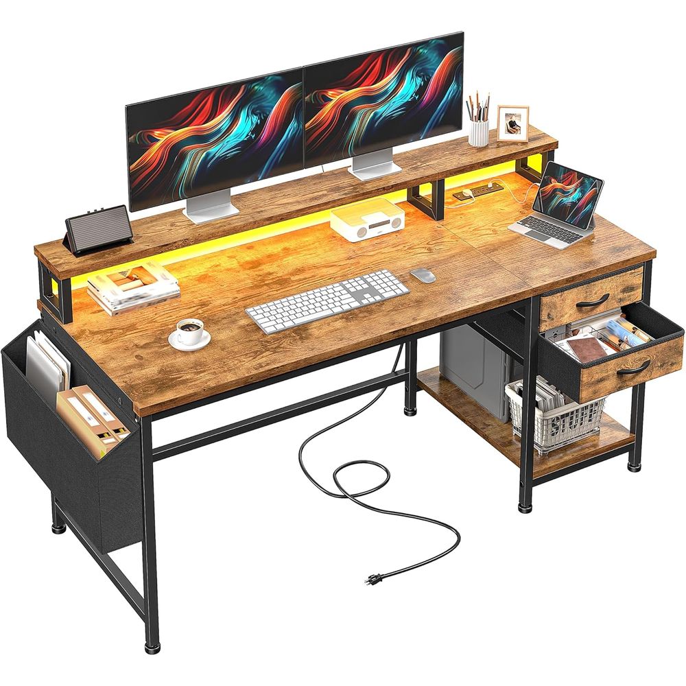 Compact 48 Gaming Desk with Wi - огляд і ціна Rgb Light Strip