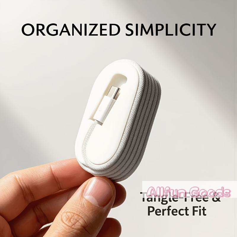[TG835]Portable Cable Winder O - огляд і ціна Desk Cable Organizer