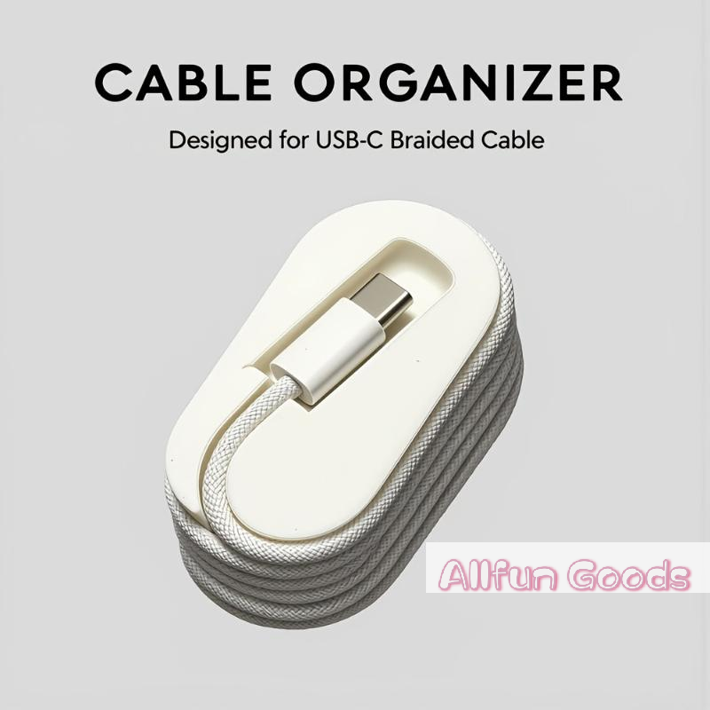 [TG835]Portable Cable Winder O - огляд і ціна Desk Cable Organizer