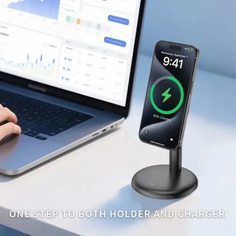 Desktop Magnetic Phone Stand F - огляд і ціна Desk Cable Organizer
