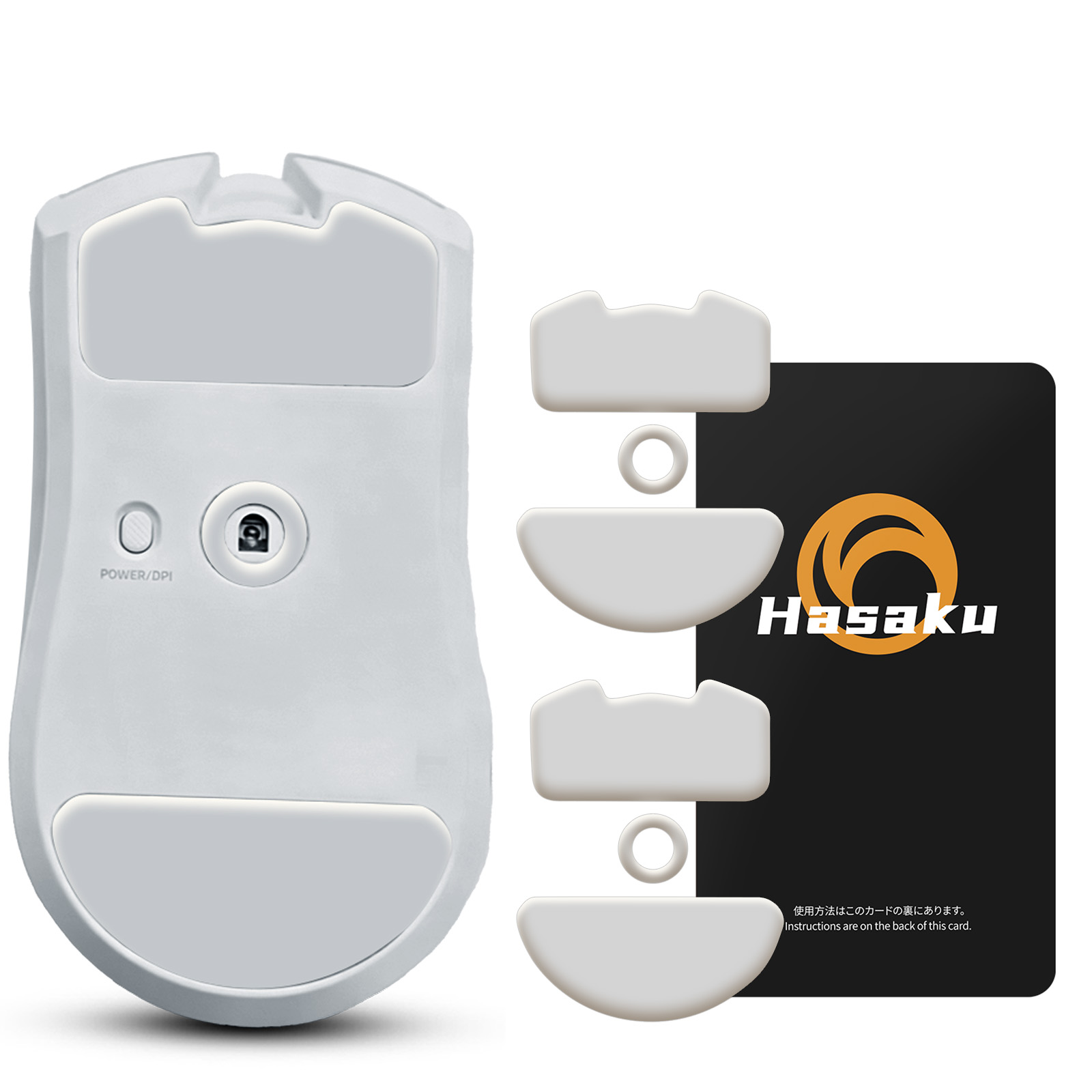2 Sets HASAKU Rounded Curved E - огляд і ціна Wireless Gaming Mouse