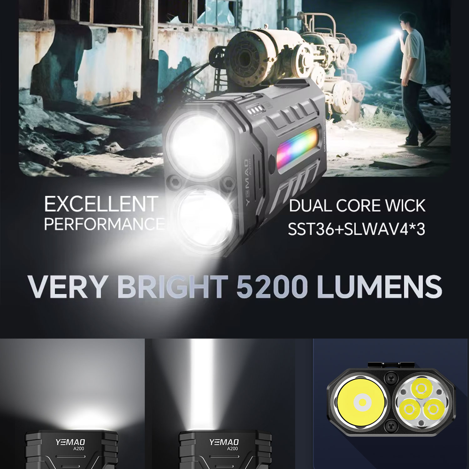5200LM Innovative Multifunctio - огляд і ціна Rgb Light Strip