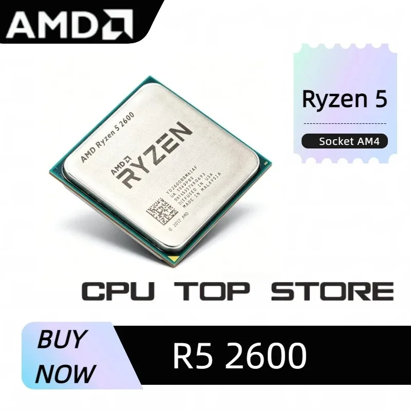 AMD Ryzen5 2600 AM4 Interface  - огляд і ціна Pc Gaming Cpu