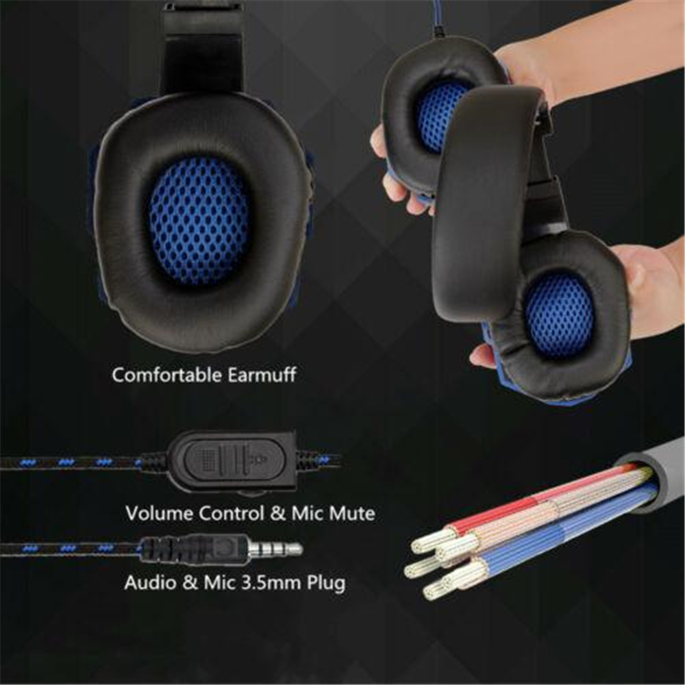 3.5mm Wired Gaming Headphones  - огляд і ціна Pc Gaming Earbuds