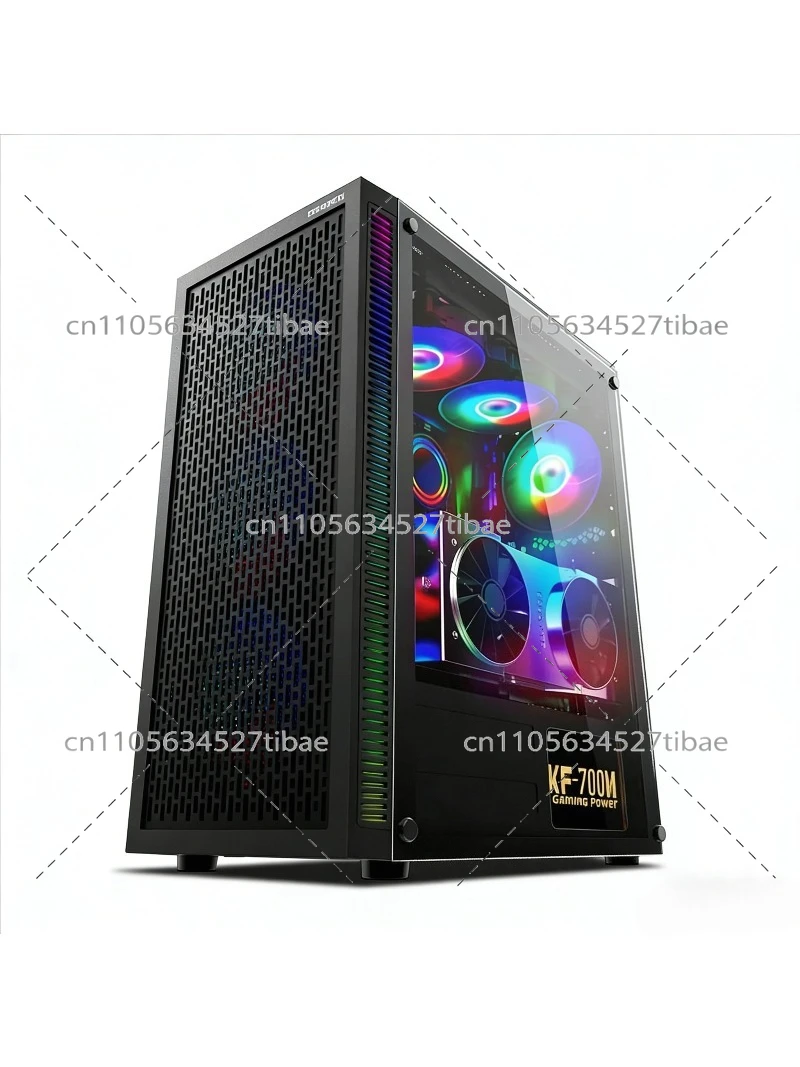 Black E-ATX Computer Case with - огляд і ціна Pc Gaming Cpu